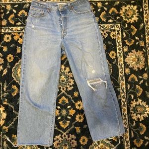 LEVIS RIBCAGE STRAIGHT JEANS